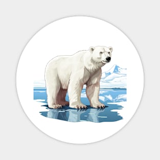 Arctic Polar Bear Magnet